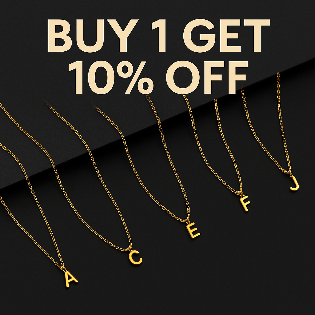 Minimalist Initial A-Z Letter Necklace